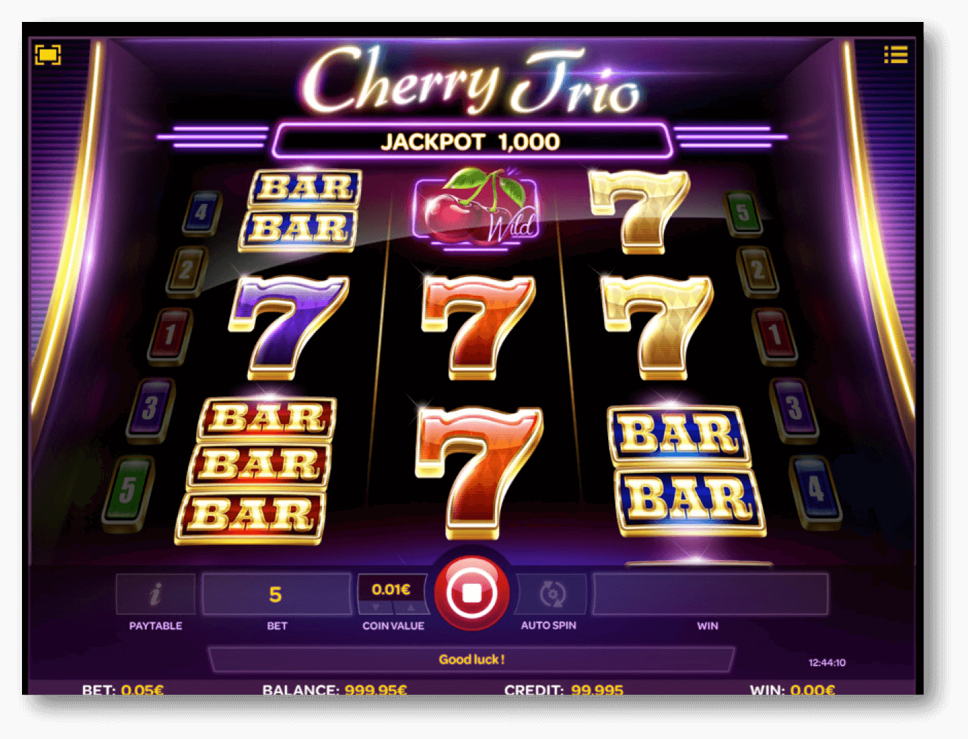 Cherry Trio Online Pokies 